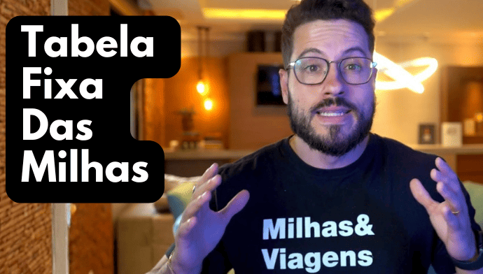 Tabela Fixa das Milhas - No Céu Com Milhas