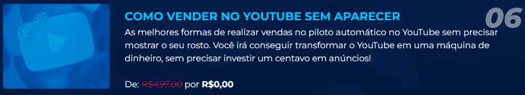 Bônus 6 do Segredo das Vendas Automaticas