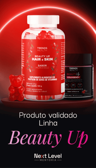 Linha Beauty Up Mentoria Next Level Nicoli Heinig