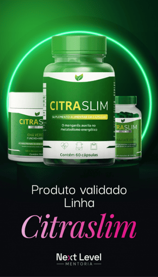 Linha CitraSlim Mentoria Next Level Nicoli Heinig