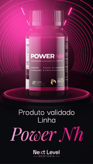 Linha Power NH Mentoria Next Level Nicoli Heinig