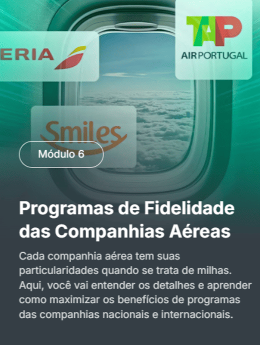 Curso VMM (Viaje Mais Com Milhas) - Módulo 6
