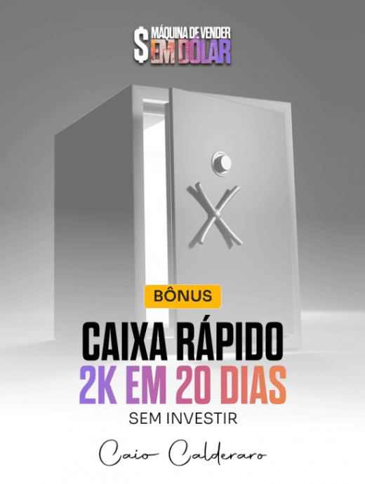 Caixa Rápido - 2k em 20 dias Sem Investir MVD
