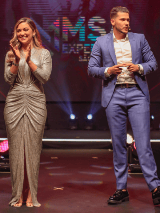 Ruth Gonçalves e Denis Henrile