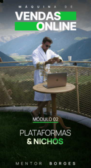 Plataformas e Nichos - Máquina de Vendas Online Matheus Borges